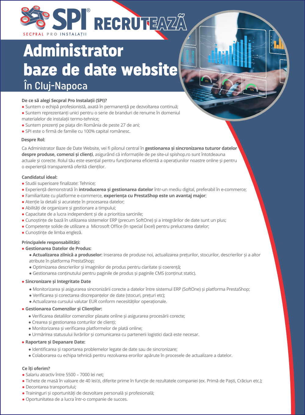 Administrator website